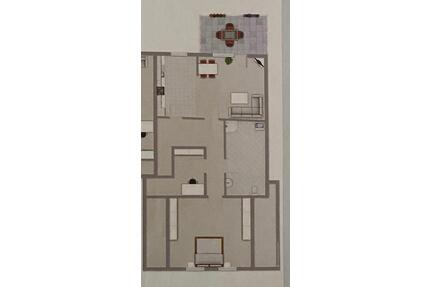 Dachgeschosswohnung 90qm Warmmiete ab August - Risum-Lindholm