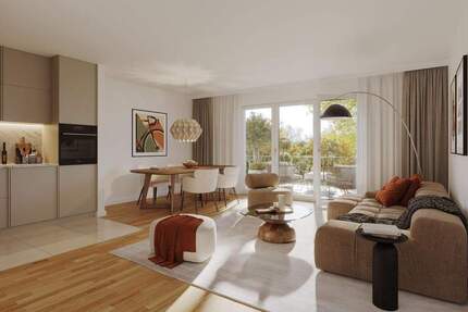 3-Zimmer-Wohnung | Balkon | ca. 88 m² | Whg. 50 - München Milbertshofen-Am Hart