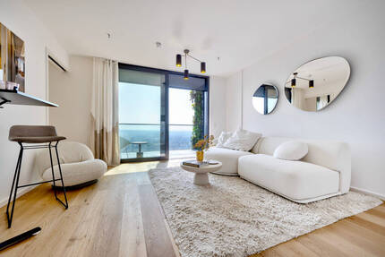 Elegante City-Wohnung mit atemberaubendem Ausblick, Gym und Concierge-Service - Frankfurt am Main Gallus