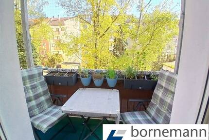 Südstadt, ruhige Seitenstraße! 3-Zimmer-Wohnung mit Südbalkon! - Nürnberg Steinbühl