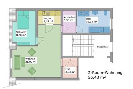 2-Rauwohnung mit Fahrstuhl, Wohnung - Osterburg (Altmark)