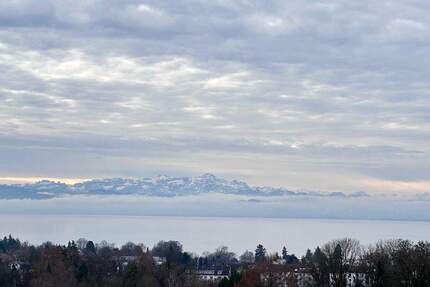 4,5 Zimmer-Wohnung mit See & Rundumsicht, in Friedrichshafen