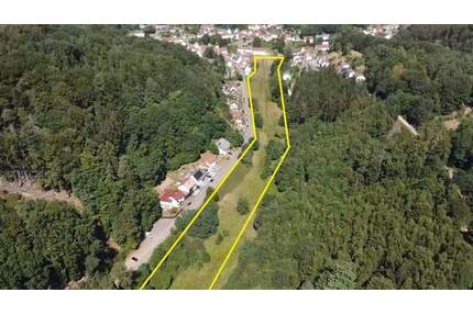 +++ Für Naturliebhaber und Bauherren: 23432 m² fast ebenes und sonniges Grundstück mit Bachlauf +++ - Pirmasens Erlenbrunn