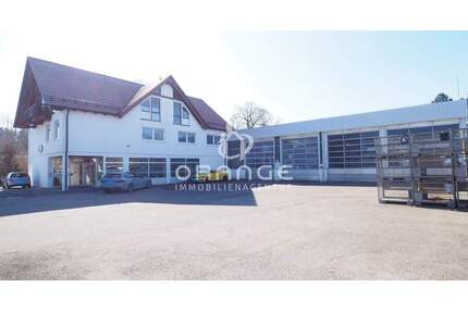 * Vielseitig nutzbare Gewerbehalle mit Verwaltung und großzügiger Freifläche in Illertissen *