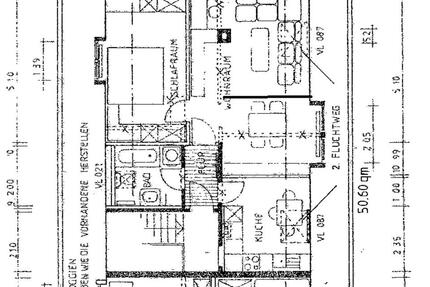Helle 3,5 Zimmer Wohnung 50,6 qm - Dinslaken Lohberg