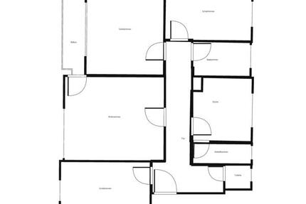 Geräumige 4-Zimmer-Wohnung - 712,00&nbsp;EUR Kaltmiete, ca.&nbsp; 82,65&nbsp;m&sup2; in Osnabrück (PLZ: 49088) Dodesheide