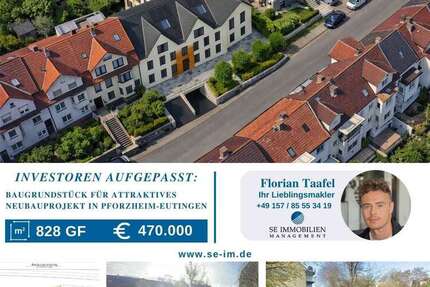 Grundstück zu verkaufen in Pforzheim 470.000,00 € 828 m²