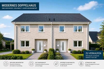 Moderne Doppelhaushälfte:hochwertiger Ausstattung und Garten - Soest