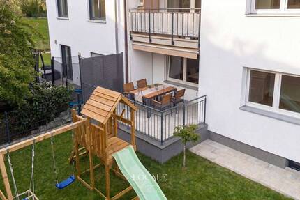 3-Zimmer EG-Traum: Garten, Terrasse, eigener Spielplatz & Fußbodenheizung - Anzing Obelfing
