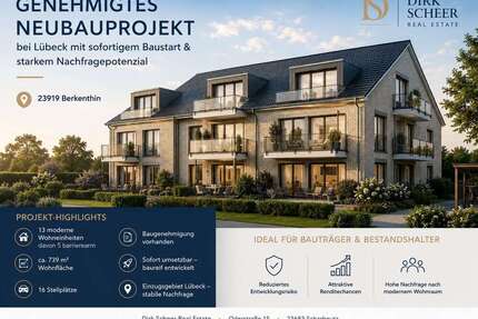 Grundstück zu verkaufen in Berkenthin 759.000,00 € 1016 m²
