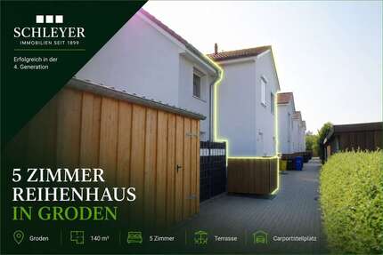 Haus zum Mieten in Cuxhaven 1.250,00 € 140 m²