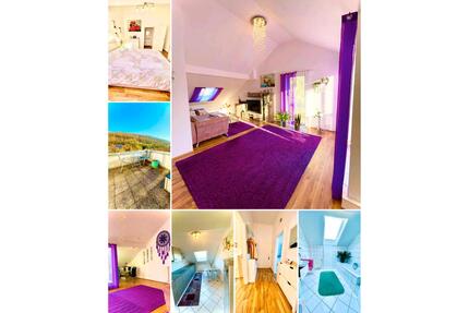 Helle 2-Zimmer-Wohnung mit kleiner gemütlicher Dachterrase - Neckarzimmern