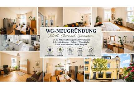 Wohnung zum Mieten in Bad Oeynhausen 360,00 € 116 m²