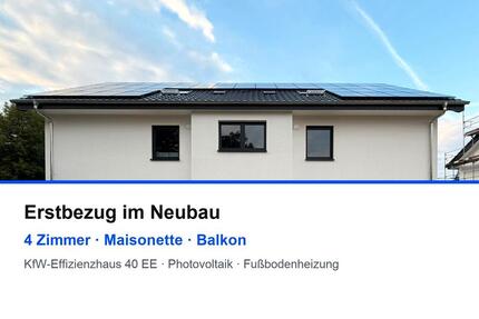 Erstbezug: 4-Zi-Maisonette, 2 Bäder, Stellplatz inklusive - Bad Oeynhausen