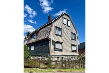 Zweifamilienhaus in Frauenwald - 54.000,00&nbsp;EUR Kaufpreis, ca.&nbsp; 130,00&nbsp;m&sup2;&nbsp;Wohnfl&auml;che in Ilmenau (PLZ: 98694) Frauenwald