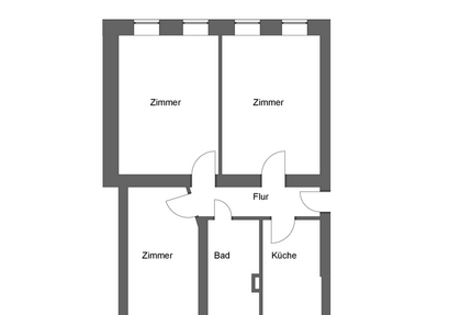Wohnung zum Mieten in Berlin 1.545,00 € 81.3 m²