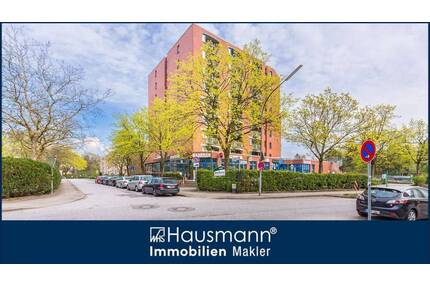 Helle 1,5-Zimmer-Wohnung mit sonniger Loggia in Top-Lage am Herold-Center in Norderstedt-Garstedt!