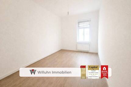 Balkon und Garten: Geräumige 2RW mit EBK, Abstellkammer und Keller! | Zentrumsnahe aber Ruhige Lage! - Leipzig Schönefeld-Abtnaundorf