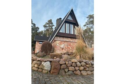 Finnhütte in traumhafter Lage mit Fernblick über Haldensleben