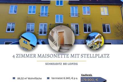Wohnung zum Kaufen in Schkeuditz 179.900,00 € 86.52 m²