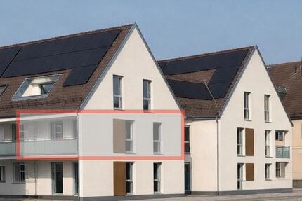 Erstbezug Neubau: Moderne möblierte 2-Zimmer-Wohnung mit Balkon - Bad Friedrichshall