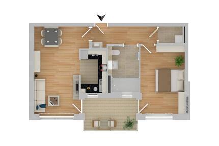 2-Zimmer Wohnung im Betreuten Wohnen - Großmehring