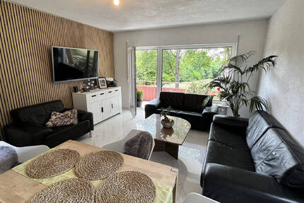 Frisch sanierte 4-Zimmer-Wohnung in zentraler Lage von Hardheim - Erdgeschoss mit Balkon