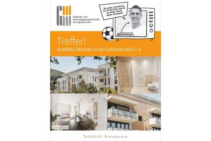 Wohnung zum Mieten in Wernigerode 1.061,10 € 78.6 m²