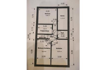 3 Zi Wohnung in 60386 Fechenheim - Frankfurt am Main Ost