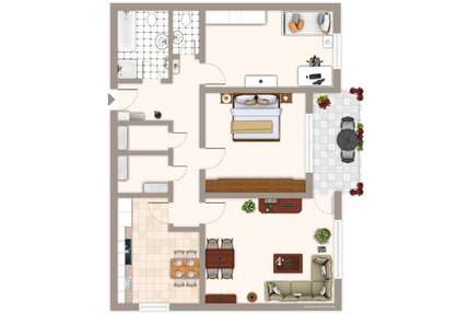 Wohnung zum Mieten in Mönchengladbach 769,00 € 84.52 m²