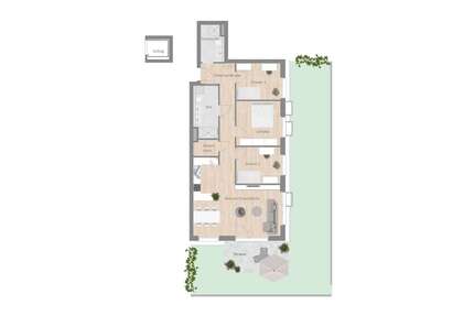 Wohnung zum Mieten in Besigheim 1.415,00 € 103.59 m²