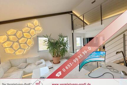 Moderne Galeriewohnung mit Einbauküche und Carport-Stellplatz - Trierweiler