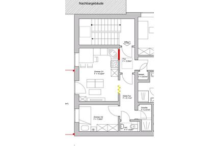 Neue 2-Zimmer Wohnung Siegen Weidenau
