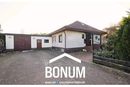 SCHWANEWEDE Raumwunder voll ausgebauter Bungalow mit Wohnkeller auf 1000 qm ruhige Lage