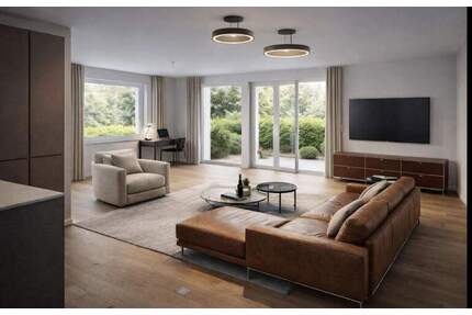 Exklusive 3-Zimmer-Wohnung mit Garten - Germering