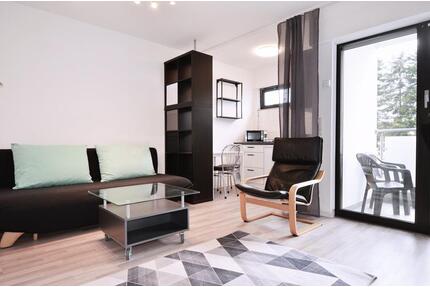 1 Zimmer Apartment, vollmöbliert, mit KoNi, Diele, Bad, Loggia - Völklingen