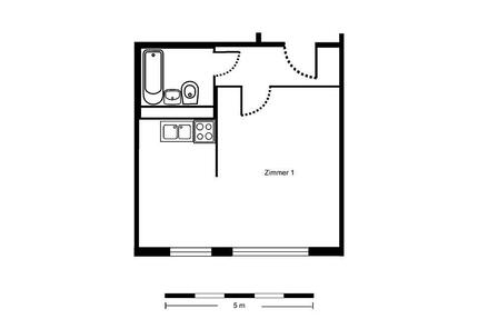 1 Zimmer Wohnung - 372,00&nbsp;EUR Kaltmiete, ca.&nbsp; 32,00&nbsp;m&sup2; in Berlin (PLZ: 13053) Lichtenberg