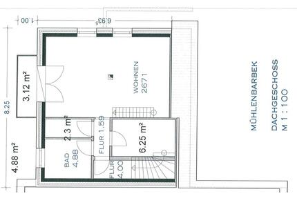 Studiowohnung 50 m² Wohnfläche + opt. Stellplatz - Kellinghusen