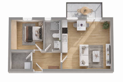 Wohnung zum Kaufen in Scheyern 246.500,00 € 49.54 m²