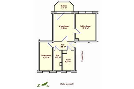 Eigentumswohnung in schöner Lage - provisionsfrei und bezugsfrei - Jena
