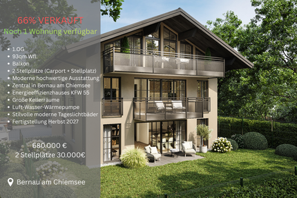 Wohnung zum Kaufen in Bernau am Chiemsee 680.000,00 € 94 m²