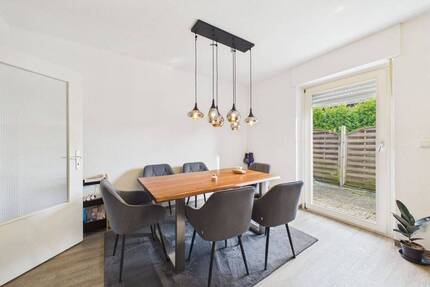 Gartenwohnung: 3-Zimmer-Erdgeschosswohnung mit sonniger Terrasse und Garten - Rheine