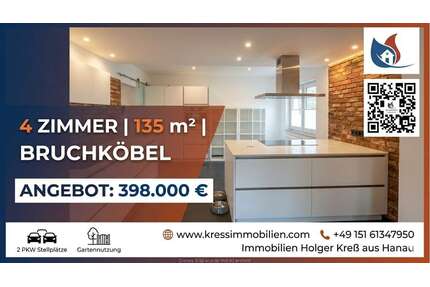 Wohnung zum Kaufen in Bruchköbel 398.000,00 € 135 m²
