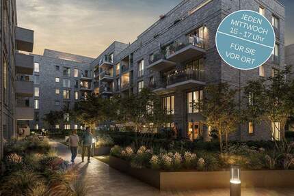 Eine solide Entscheidung: 3 Zimmer Neubau mit gemütlicher Süd-Loggia und durchdachtem Grundriss - Hamburg / Groß Borstel