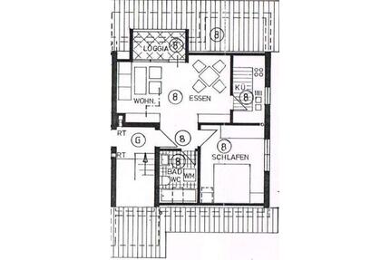 2-Zimmer-Wohnung in 74405 Gaildorf