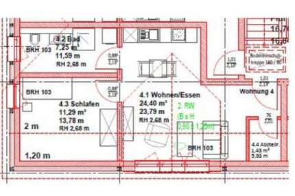 Wohnung zum Kaufen in Kasel-Golzig 113.220,00 € 44.4 m²