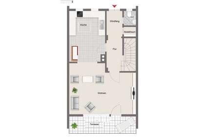 Haus zum Mieten in Graben 1.550,00 € 148 m²