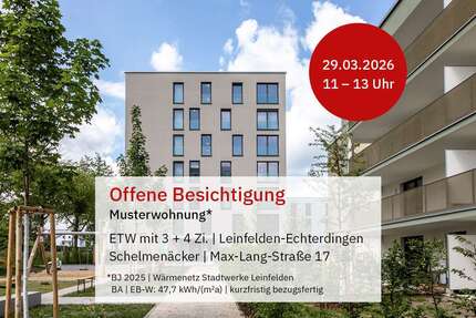 Wohnung zum Kaufen in Leinfelden-Echterdingen 679.000,00 € 97.42 m²