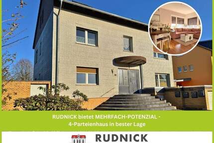 RUDNICK bietet MEHRFACH-POTENZIAL - 4-Parteienhaus in bester Lage - Wunstorf