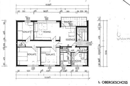 Großzügige 4-Zimmer-Wohnung in Bad Arolsen – 120 m² im 1. OG